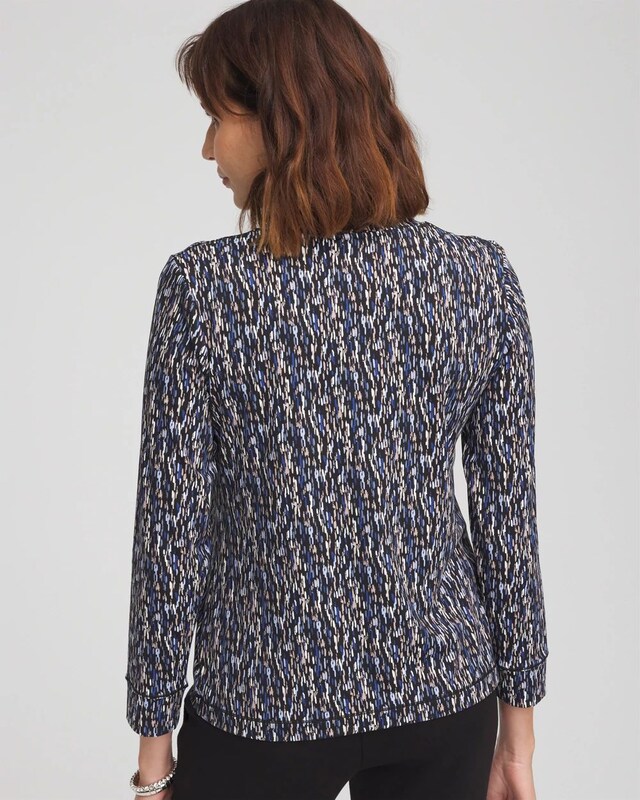 Zenergy UPF Multi-color Long Sleeve Top - image 3